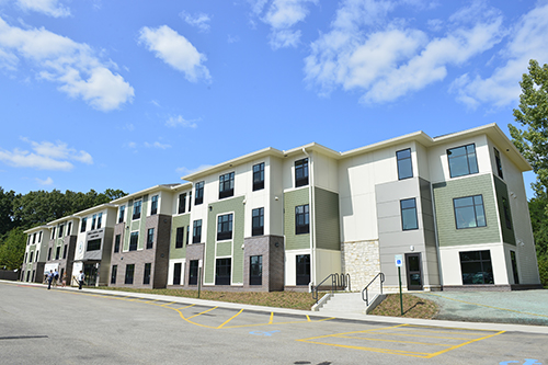 Exterior of Student Housing